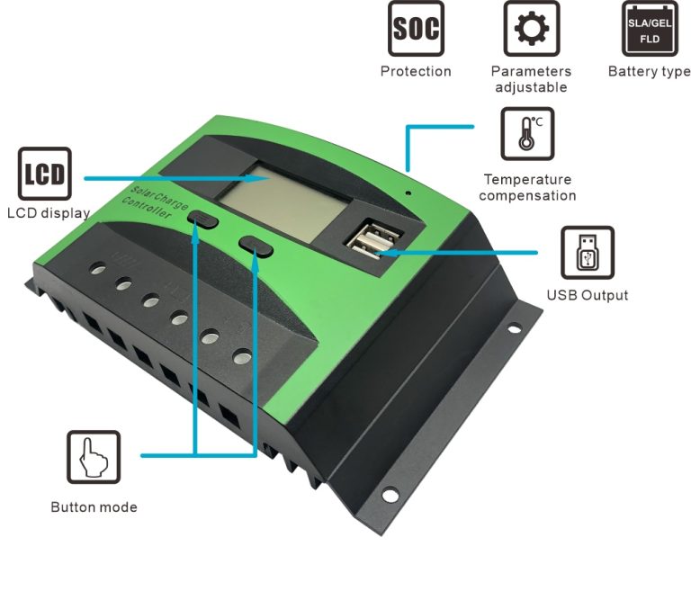 Controlador de Carga MPPT 60A